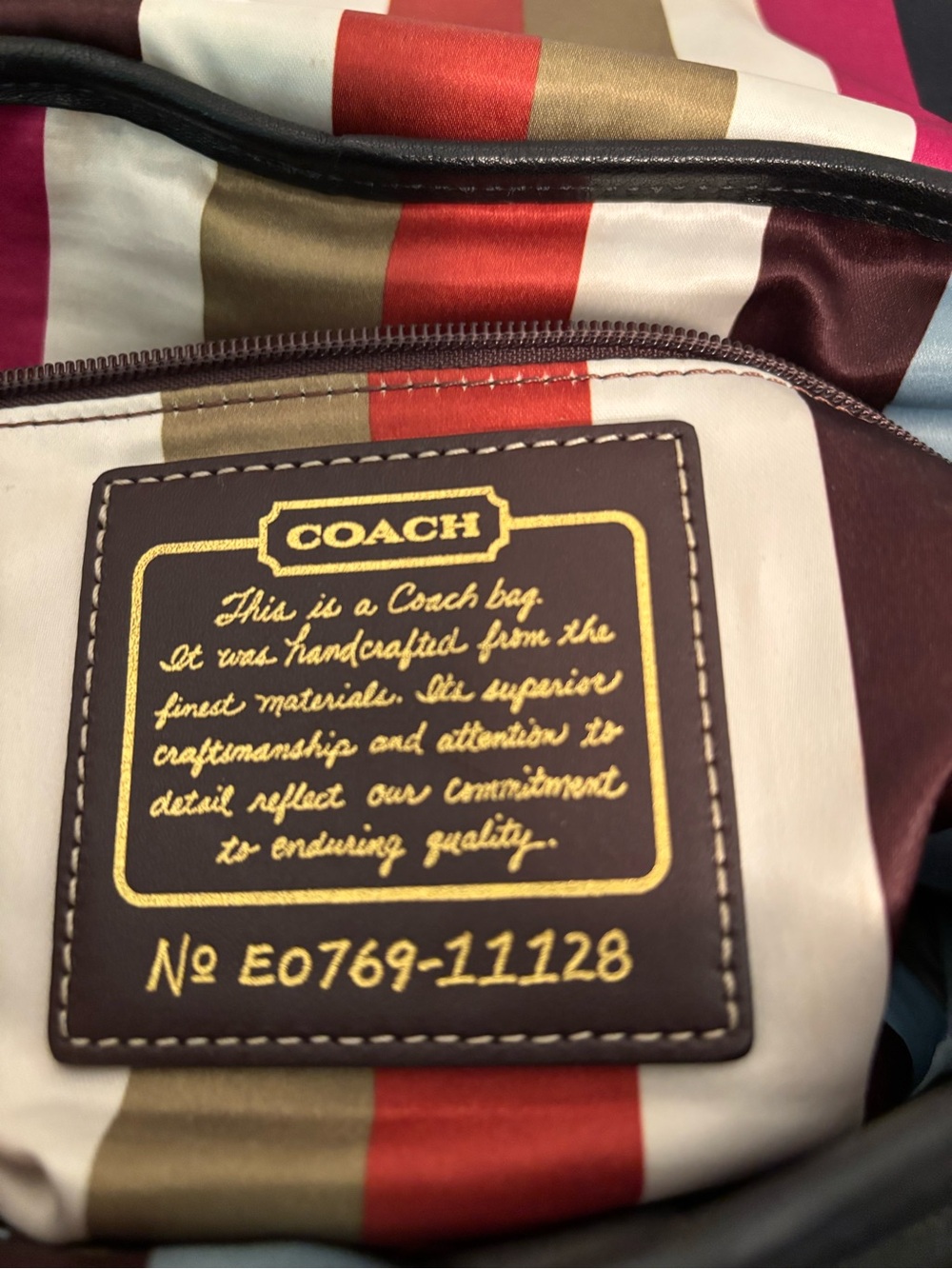 Coach Y2K Anniversary Legacy Leigh black Leather Satchel 11128 Vintage Leigh - Picture 13 of 16